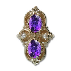 rk203 Amethyst Bracelet Slide 